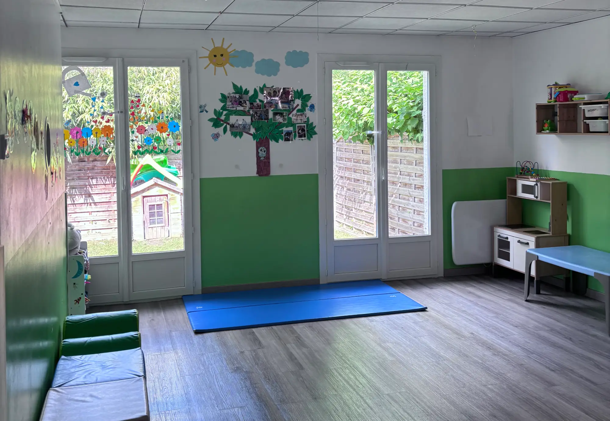 Vue de la micro-crèche Béa & Benoit